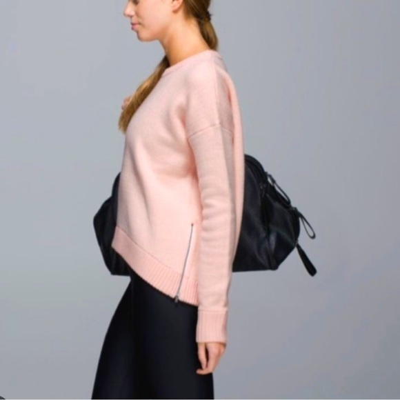 LULULEMON ZIP CHUNKY SWEATER